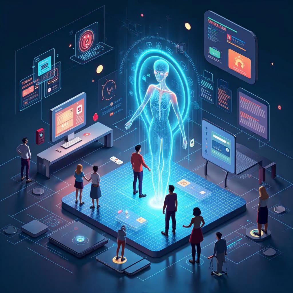 Imagen que simboliza Las 7 Tendencias Digitales que Transformarán tu Negocio en 2025